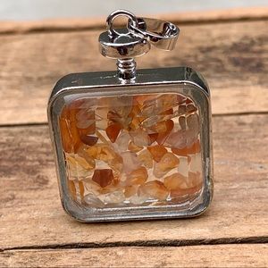 ✨RED AGATE WISH BOTTLE PENDANT✨